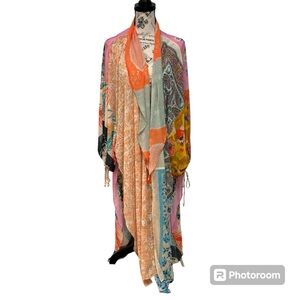 Women’s Intimately Free People Patchwork Boho Hippie Leonora Kimono